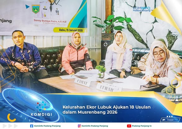 Kelurahan Ekor Lubuk Ajukan 18 Usulan dalam Musrenbang 2026